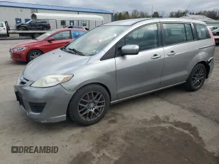 2010 Mazda 5 Sport with VIN JM1CR2WLXA0367750, listed as a Copart auction lot 53243725 with 159,469 mi miles and Salvage Title. Bid and sale history available at carsss.com. Image 1.