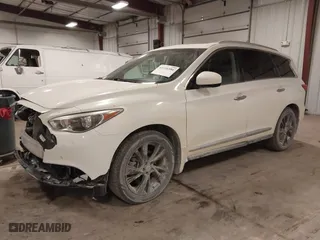 2013 Infiniti JX35 with VIN 5N1AL0MM9DC317221, listed as a IAAI auction lot 41156586 with NaN miles. Bid and sale history available at carsss.com. Image 17.