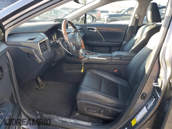 2020 Lexus RX 350L with VIN JTJHZKFA3L2024643, listed as a Copart auction lot 89398575 with 41,151 mi miles and Salvage title. Bid and sale history available at DreamBid. Image 7.