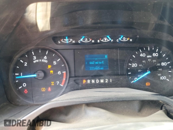2017 Ford F-250 XLT with VIN 1FT7X2A63HEB53396, listed as a Copart auction lot 60445955 with 221,465 mi miles and Salvage title. Bid and sale history available at DreamBid. Image 9.