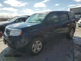 2012 Honda Pilot LX with VIN 5FNYF4H25CB073739, listed as a Copart auction lot 53076725 with 189,055 mi miles and Clean title. Bid and sale history available at DreamBid. Image 1.