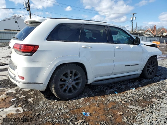 2018 Jeep Grand Cherokee Overland with VIN 1C4RJFCG8JC477002, listed as a Copart auction lot 42780015 with 85,878 mi miles and Salvage Title. Bid and sale history available at carsss.com. Image 3.