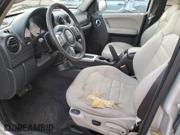2004 Jeep Liberty Limited with VIN 1J4GK58K04W324655, listed as a Copart auction lot 84969204 with 151,994 mi miles and Salvage title. Bid and sale history available at DreamBid. Image 7.