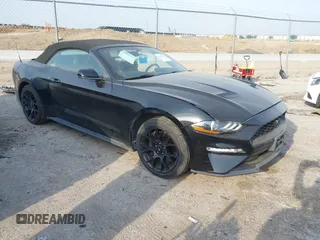 2018 Ford Mustang EcoBoost Premium with VIN 1FATP8UH2J5175707, listed as a IAAI auction lot 42237355 with 88,609 mi miles and . Bid and sale history available at DreamBid. Image 1.