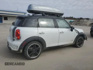 2012 MINI Countryman S with VIN WMWZC5C58CWM13141, listed as a Copart auction lot 48894185 with 128,291 mi miles and Salvage Title. Bid and sale history available at DreamBid. Image 3.