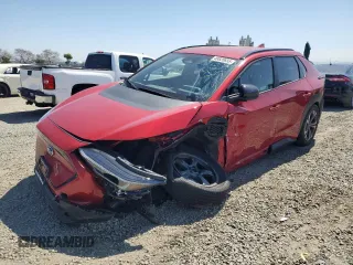 2024 Subaru Solterra Limited z VIN JTMABABA8RA082657, wystawiony jako Copart lot #49820655 z przebiegiem 9 562 mil mil oraz Szkoda całkowita • Salvage title. Historia ofert i sprzedaży dostępna na DreamBid. Obrazek 1.