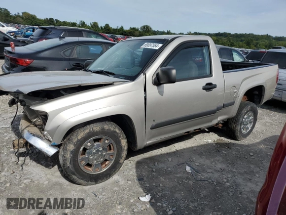 2007 GMC Canyon SLE1 with VIN 1GTCS14E978163700, listed as a Copart auction lot 69097554 with 0 mi miles and Salvage Title. Bid and sale history available at carsss.com. Image 1.