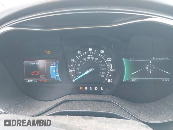 2019 Ford Fusion Titanium with VIN 3FA6P0D91KR140260, listed as a IAAI auction lot 41931629 with 95,207 mi miles. Bid and sale history available at carsss.com. Image 7.