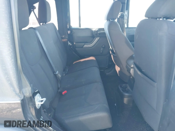 2018 Jeep Wrangler JK Unlimited Sport with VIN 1C4BJWDG3JL829130, listed as a IAAI auction lot 41554884 with 109,745 mi miles. Bid and sale history available at carsss.com. Image 8.