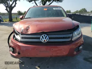 2012 Volkswagen Tiguan SE with VIN WVGAV7AX9CW003857, listed as a Copart auction lot 58356295 with 202,794 mi miles and Salvage title. Bid and sale history available at DreamBid. Image 5.