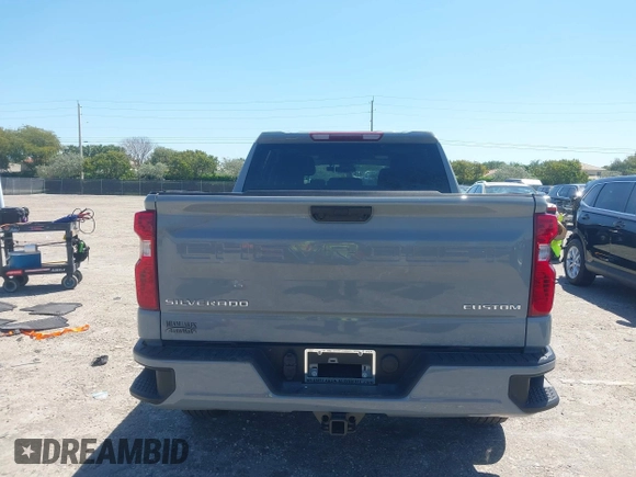 2024 Chevrolet Silverado 1500 Custom with VIN 1GCPABEK7RZ406786, listed as a IAAI auction lot 42031912 with Not Provided miles and . Bid and sale history available at DreamBid. Image 16.