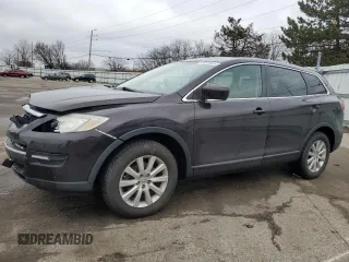 2007 Mazda CX-9 Sport with VIN JM3TB38Y270120516, listed as a Copart auction lot 44013045 with 235,678 mi miles and Salvage Title. Bid and sale history available at carsss.com. Image 1.