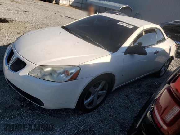 2007 Pontiac G6 GT with VIN 1G2ZH35N774262949, listed as a Copart auction lot 54159805 with 191,722 mi miles and Salvage title. Bid and sale history available at DreamBid. Image 1.