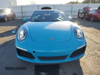 2017 Porsche 911 Carrera S with VIN WP0CB2A92HS156122, listed as a Copart auction lot 75320934 with 22,816 mi miles and Non repairable. Bid and sale history available at DreamBid. Image 5.
