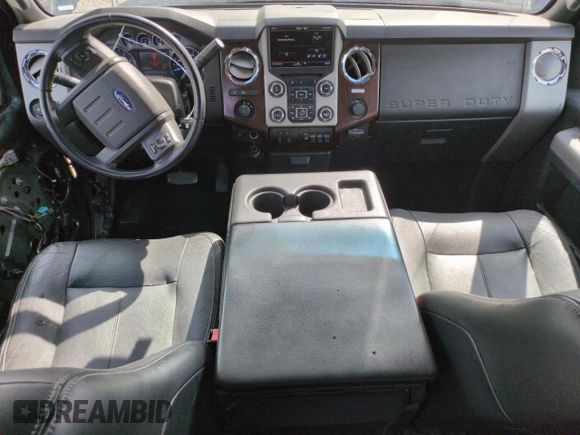 2015 Ford F-350 Platinum with VIN 1FT8W3BT3FEA11466, listed as a Copart auction lot 54264375 with 111,525 mi miles and Salvage Title. Bid and sale history available at DreamBid. Image 8.