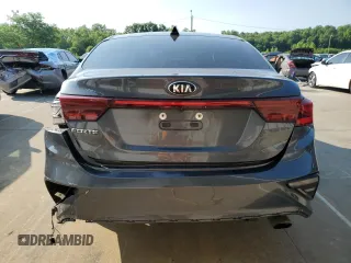 2021 Kia Forte LXS with VIN 3KPF24AD4ME363556, listed as a Copart auction lot 58812105 with 72,407 mi miles and Salvage title. Bid and sale history available at DreamBid. Image 6.