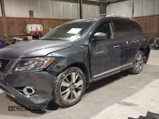 2014 Nissan Pathfinder SV with VIN 5N1AR2MM9EC678959, listed as a IAAI auction lot 41390134 with 120,085 mi miles. Bid and sale history available at carsss.com. Image 6.