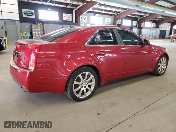 2008 Cadillac CTS AWD w/1SB with VIN 1G6DT57V880213431, listed as a Copart auction lot 77392944 with 107,211 mi miles and Clean Title. Bid and sale history available at carsss.com. Image 3.