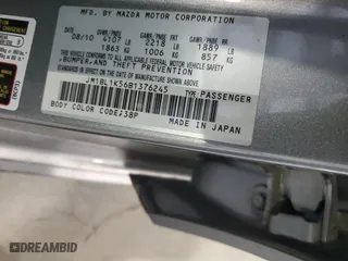 2011 Mazda Mazda3 s Sport with VIN JM1BL1K56B1376245, listed as a Copart auction lot 87845165 with 108,178 mi miles and Salvage Title. Bid and sale history available at carsss.com. Image 13.