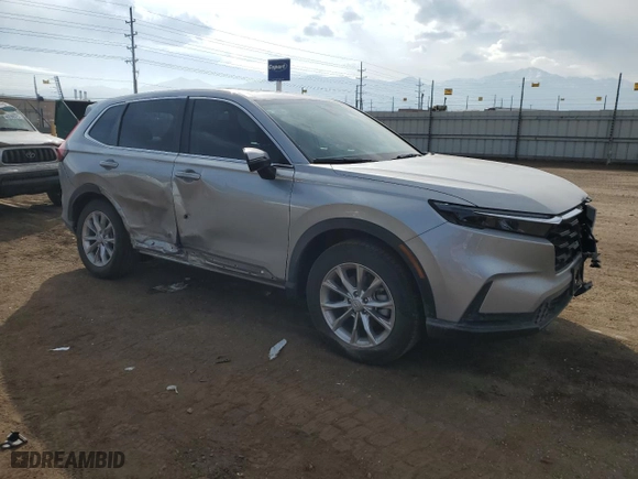 2024 Honda CR-V EX-L with VIN 2HKRS4H76RH473282, listed as a Copart auction lot 46316345 with 13,691 mi miles and Salvage Title. Bid and sale history available at carsss.com. Image 4.