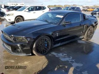 2010 Ford Mustang GT500 with VIN 1ZVBP8JS1A5169013, listed as a Copart auction lot 84772134 with 0 mi miles and Clean Title. Bid and sale history available at carsss.com. Image 1.