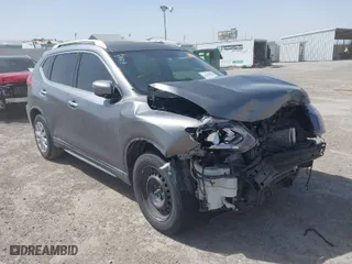 2017 Nissan Rogue SV with VIN KNMAT2MT2HP513636, listed as a IAAI auction lot 41805560 with 145,783 mi miles. Bid and sale history available at carsss.com. Image 1.