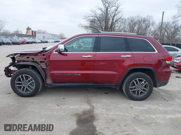 2022 Jeep Grand Cherokee Limited with VIN 1C4RJFBG2NC139280, listed as a IAAI auction lot 41599631 with 62,650 mi miles and . Bid and sale history available at DreamBid. Image 15.