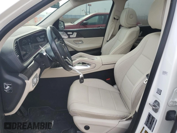 2021 Mercedes-Benz GLS 450 with VIN 4JGFF5KE6MA372050, listed as a Copart auction lot 66987174 with 78,528 mi miles and Salvage Title. Bid and sale history available at DreamBid. Image 7.