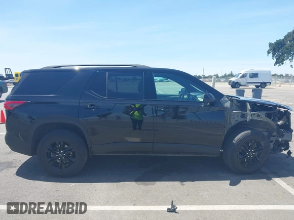 2022 Chevrolet Traverse LS with VIN 1GNERFKW3NJ183869, listed as a IAAI auction lot 42281313 with 55,316 mi miles and . Bid and sale history available at DreamBid. Image 14.