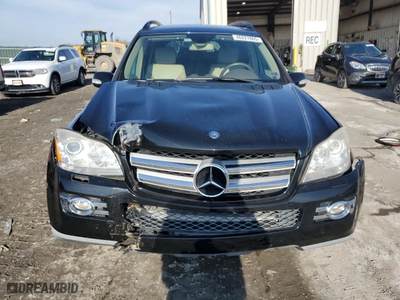 2007 Mercedes-Benz GL-Class with VIN 4JGBF71E87A228502, listed as a Copart auction lot 46227805 with NaN miles and Salvage Title. Bid and sale history available at carsss.com. Image 5.