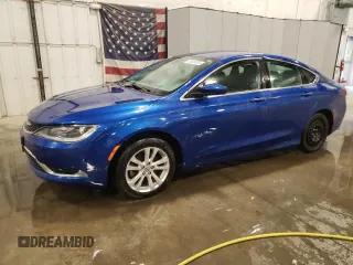 2015 Chrysler 200 Limited z VIN 1C3CCCAB0FN742730, wystawiony jako Copart lot #51523575 z przebiegiem 204 440 mil mil oraz Szkoda całkowita • Salvage title. Historia ofert i sprzedaży dostępna na DreamBid. Obrazek 1.