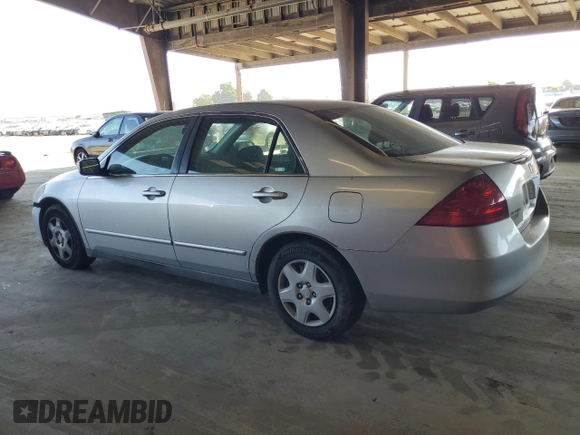 2007 Honda Accord LX with VIN 1HGCM56437A175051, listed as a Copart auction lot 59169215 with 255,162 mi miles and Salvage title. Bid and sale history available at DreamBid. Image 2.