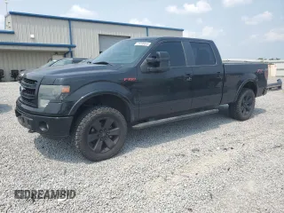 2013 Ford F-150 XL with VIN 1FTFW1ET3DFB93118, listed as a Copart auction lot 59396855 with 242,947 mi miles and Salvage title. Bid and sale history available at DreamBid. Image 1.