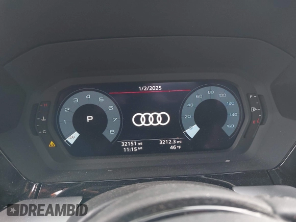 2022 Audi A3 Premium with VIN WAUAUDGY7NA012835, listed as a IAAI auction lot 41229617 with 32,151 mi miles. Bid and sale history available at carsss.com. Image 7.