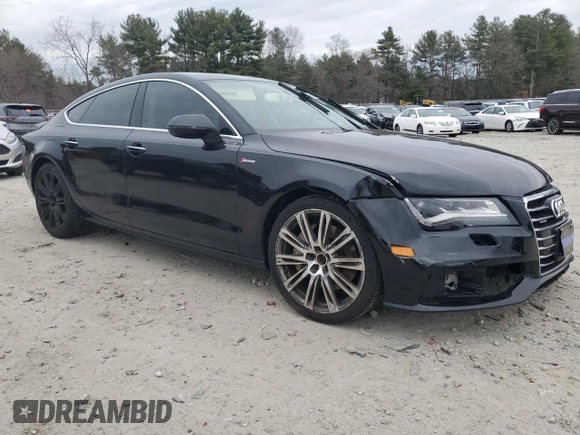 2015 Audi A7 3.0 Premium Plus with VIN WAUWGAFC5FN018211, listed as a Copart auction lot 48041604 with 88,088 mi miles. Bid and sale history available at carsss.com. Image 4.