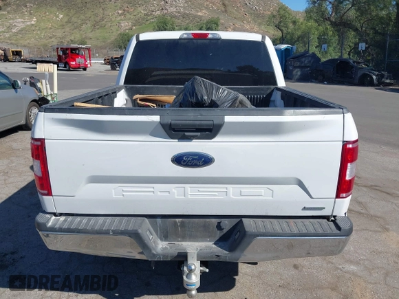 2018 Ford F-150 XL with VIN 1FTEW1CP0JKC28072, listed as a IAAI auction lot 41558764 with 153,402 mi miles. Bid and sale history available at carsss.com. Image 16.