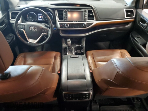 2018 Toyota Highlander Hybrid Limited with VIN 5TDDGRFH8JS039822, listed as a Copart auction lot 61665095 with 101,060 mi miles and Clean title. Bid and sale history available at DreamBid. Image 8.