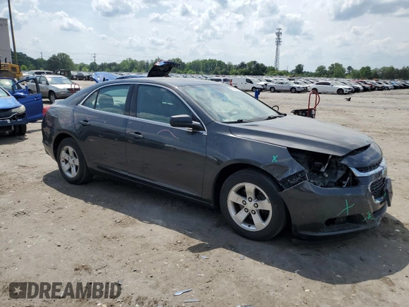 2014 Chevrolet Malibu LS with VIN 1G11B5SL4EF158096, listed as a Copart auction lot 55339385 with 176,201 mi miles and Salvage Title. Bid and sale history available at DreamBid. Image 4.