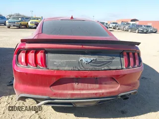 2022 Ford Mustang EcoBoost with VIN 1FA6P8TH5N5147680, listed as a IAAI auction lot 41643496 with 28,226 mi miles. Bid and sale history available at carsss.com. Image 16.