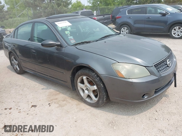 2005 Nissan Altima SE-R with VIN 1N4BL11D55C167862, listed as a IAAI auction lot 42415547 with Not provided miles and . Bid and sale history available at DreamBid. Image 1.