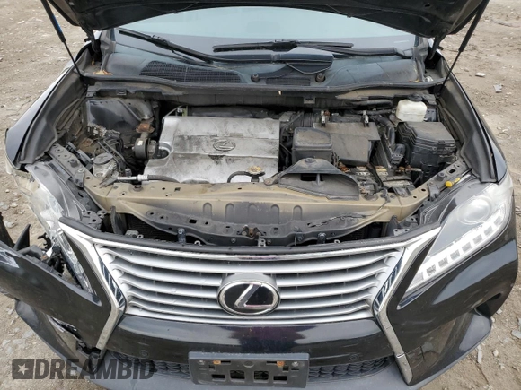 2014 Lexus RX 350 with VIN 2T2BK1BA1EC230752, listed as a Copart auction lot 53041835 with 224,396 mi miles and Salvage Title. Bid and sale history available at DreamBid. Image 12.