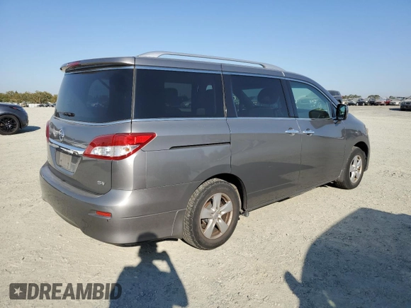 2013 Nissan Quest SV with VIN JN8AE2KP3D9071565, listed as a Copart auction lot 73502144 with 119,617 mi miles and Salvage Title. Bid and sale history available at carsss.com. Image 3.