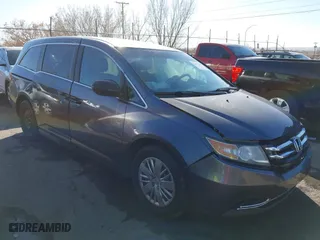 2014 Honda Odyssey LX with VIN 5FNRL5H27EB048315, listed as a IAAI auction lot 41417864 with 110,346 mi miles. Bid and sale history available at carsss.com. Image 13.