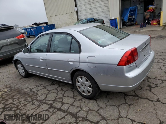 2002 Honda Civic z VIN JHMES26842S001599, wystawiony jako Copart lot #48733095 z przebiegiem 112 849 mil mil oraz Czysty tytuł • Clean title. Historia ofert i sprzedaży dostępna na DreamBid. Obrazek 2.