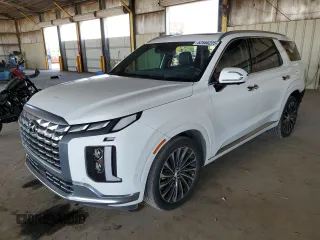2023 Hyundai Palisade Calligraphy z VIN KM8R7DGE5PU553544, wystawiony jako Copart lot #52566225 z przebiegiem 36 806 mil mil oraz Szkoda całkowita • Salvage title. Historia ofert i sprzedaży dostępna na DreamBid. Obrazek 1.