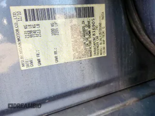 2011 Nissan Maxima SV z VIN 1N4AA5AP2BC816905, wystawiony jako Copart lot #61085245 z przebiegiem 174 892 mil mil oraz Szkoda całkowita • Salvage title. Historia ofert i sprzedaży dostępna na DreamBid. Obrazek 12.