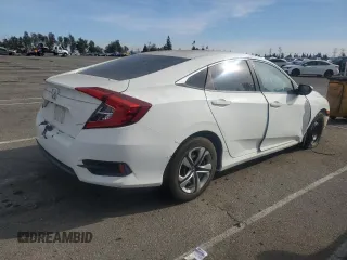 2017 Honda Civic Sedan LX with VIN 19XFC2F63HE200074, listed as a Copart auction lot 86379644 with 0 mi miles and Clean Title. Bid and sale history available at carsss.com. Image 3.