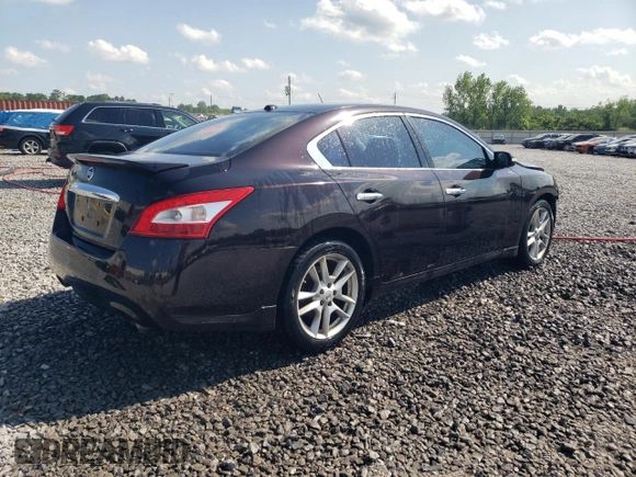 2010 Nissan Maxima SV z VIN 1N4AA5AP9AC863928, wystawiony jako Copart lot #54934855 z przebiegiem 102 624 mil mil oraz Szkoda całkowita • Salvage title. Historia ofert i sprzedaży dostępna na DreamBid. Obrazek 3.