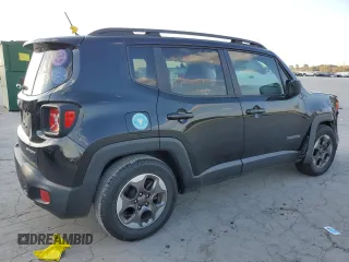 2017 Jeep Renegade Sport with VIN ZACCJAAB2HPF38883, listed as a Copart auction lot 77474204 with 120,687 mi miles and Salvage title. Bid and sale history available at DreamBid. Image 3.