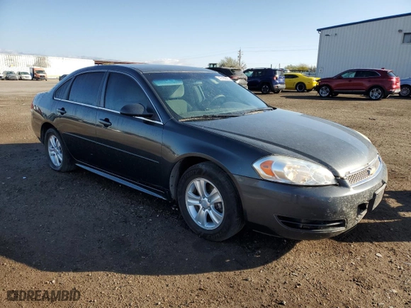 2014 Chevrolet Impala Limited LS with VIN 2G1WA5E38E1159523, listed as a Copart auction lot 43160565 with NaN miles and Salvage Title. Bid and sale history available at carsss.com. Image 4.